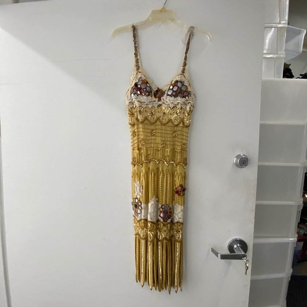 Gold Flapper Dress
